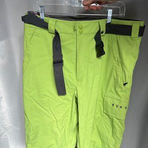 Mens Green Burton Ski Pants (Size L)